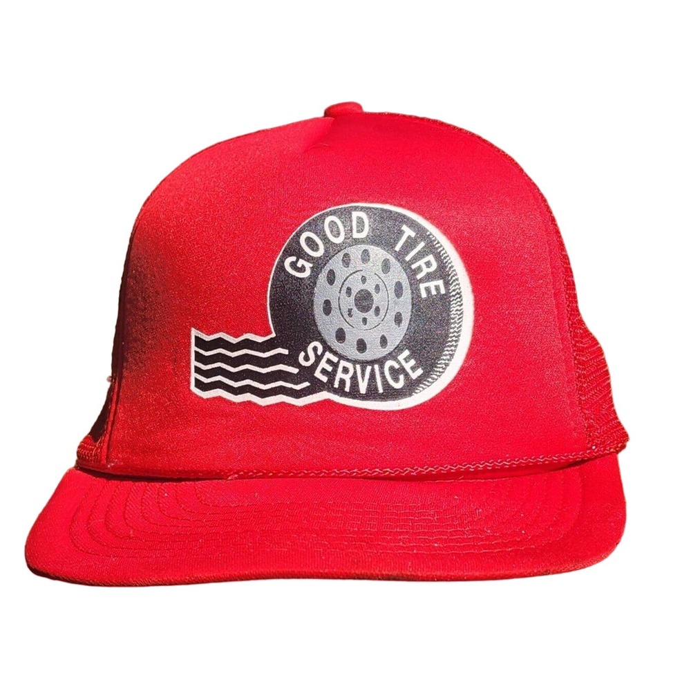 Good Tire Service Mohr Trucker Hat Mesh Snapback Rope Vintage